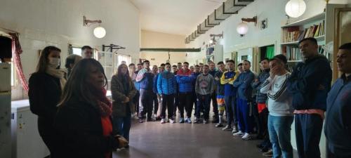 INADI Buenos Aires recorrió la Unidad Penitenciaria 40 de Lomas de Zamora y realizó talleres contra la discriminación